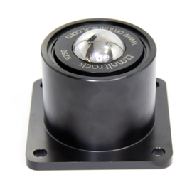 Ball Transfer Unit, 50.8 mm, with base flange and mounting holes, for heavy load, Omnitrack